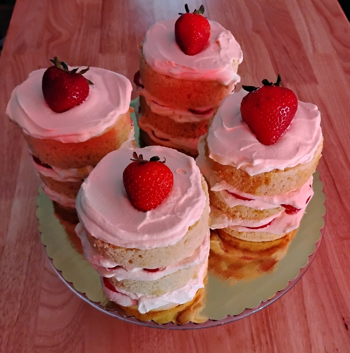 Cake – Strawberry Shortcake - Three Layers